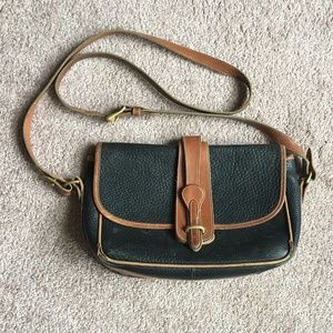 Vintage Dooney & Bourke Equestrian Crossbody Bag